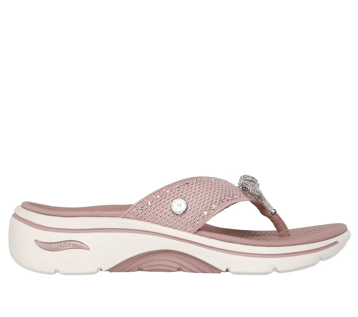 Martha Stewart: GO WALK Arch Fit 2.0 Sandale – Glimmer