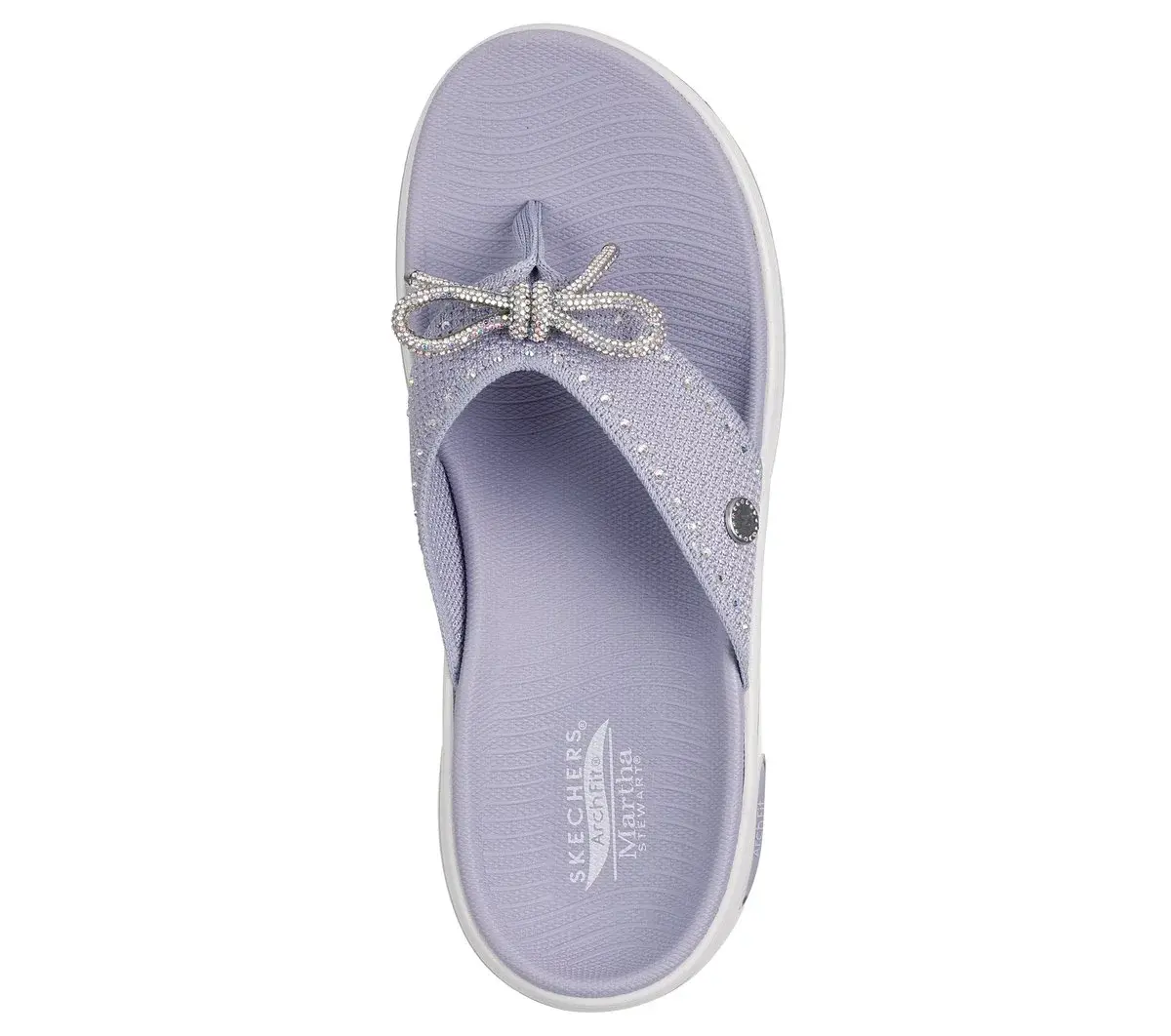 Martha Stewart: GO WALK Arch Fit 2.0 Sandale – Glimmer