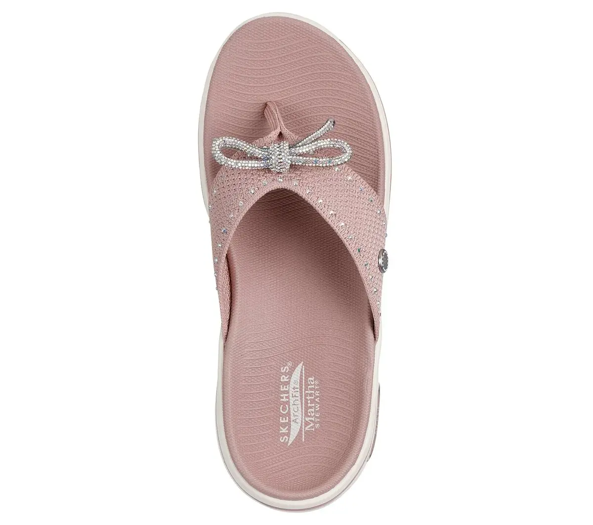 Martha Stewart: GO WALK Arch Fit 2.0 Sandale – Glimmer Martha Stewart: GO WALK Arch Fit 2.0 Sandale – Glimmer