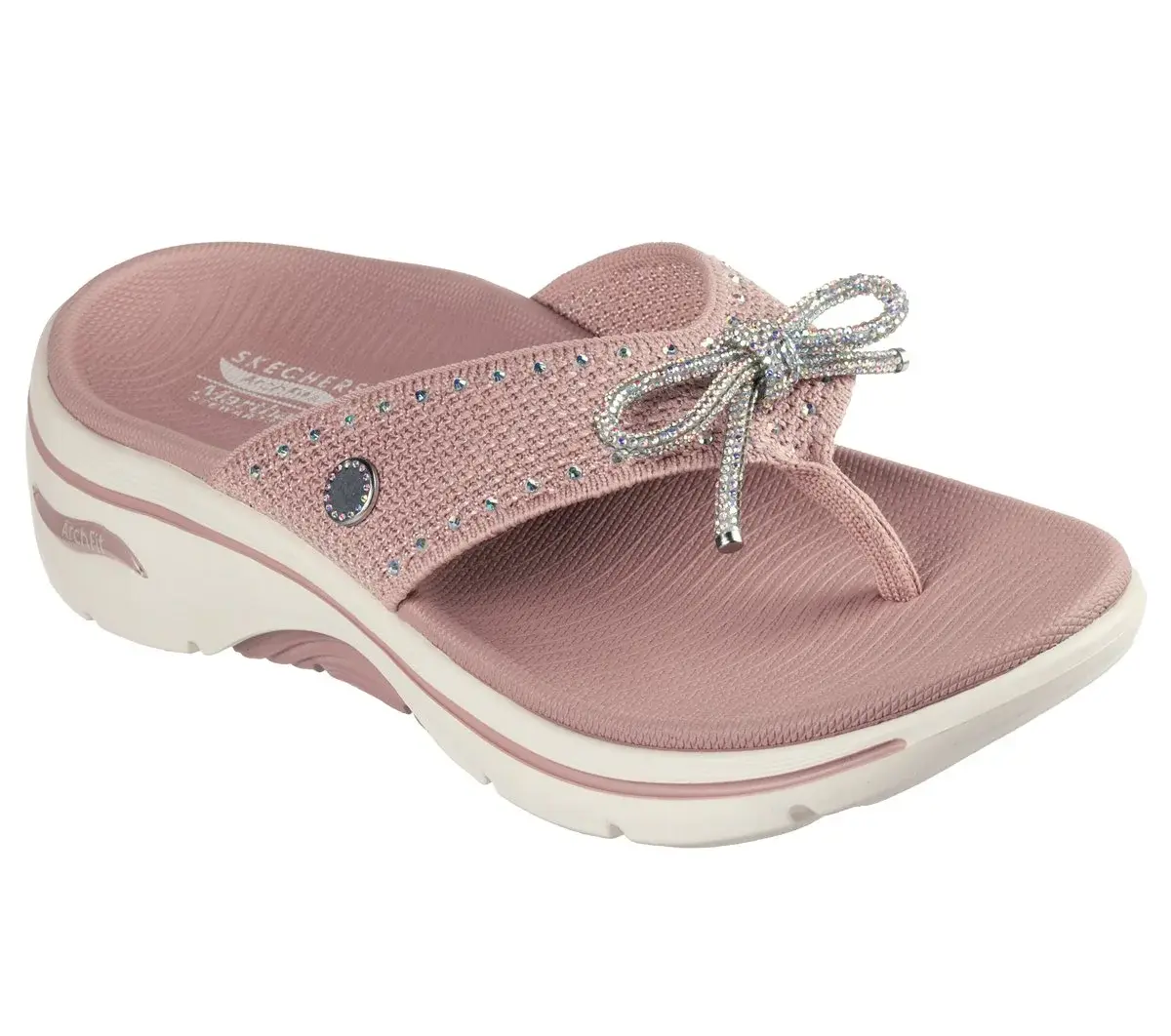 Martha Stewart: GO WALK Arch Fit 2.0 Sandale – Glimmer Martha Stewart: GO WALK Arch Fit 2.0 Sandale – Glimmer